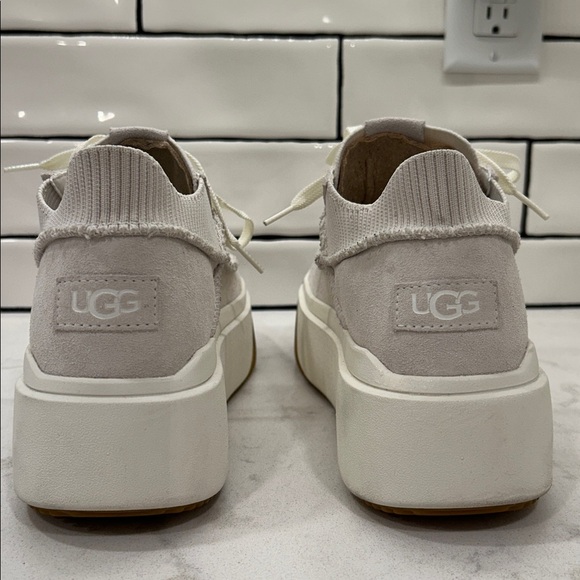 EZ Duzzit Lace in White Light Cloud Grey Size 9 - Picture 10 of 16